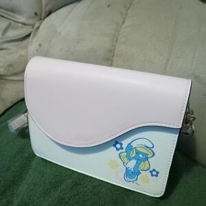 Unique Vintage Smurf Handbag